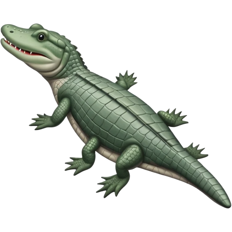 Tiktaalik Roseau-a fish that looks like a crocodile emoji