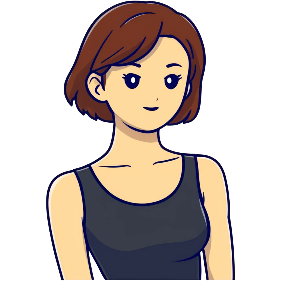 top half of a woman, upper body emoji