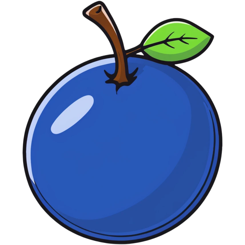 blueberry emoji