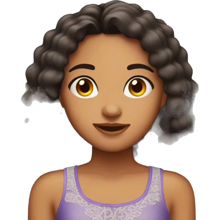 Hispanic girl 21st birthday emoji