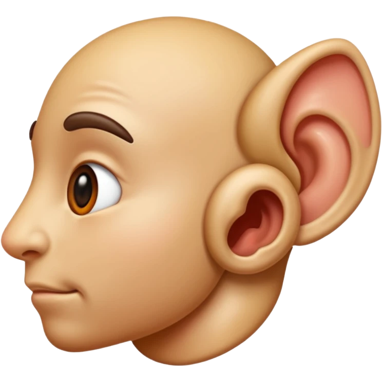 
ear emoji