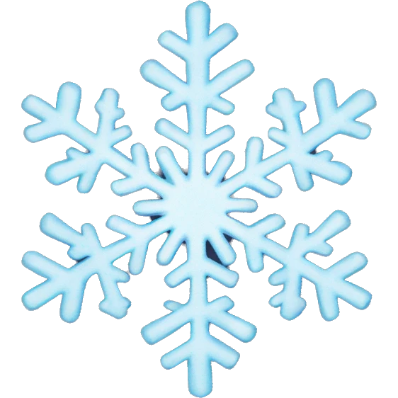 Snowflake emoji