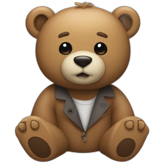 Comply bear emoji