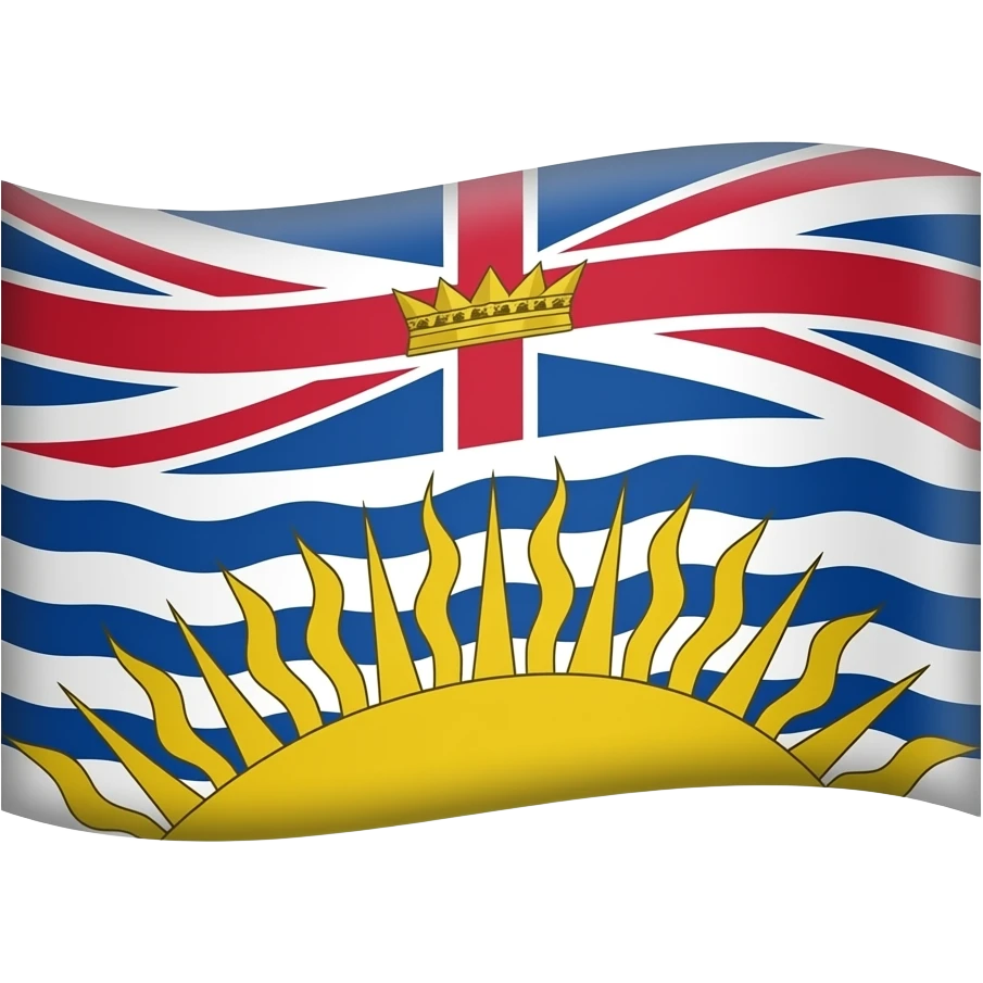 Flag of British Columbia emoji
