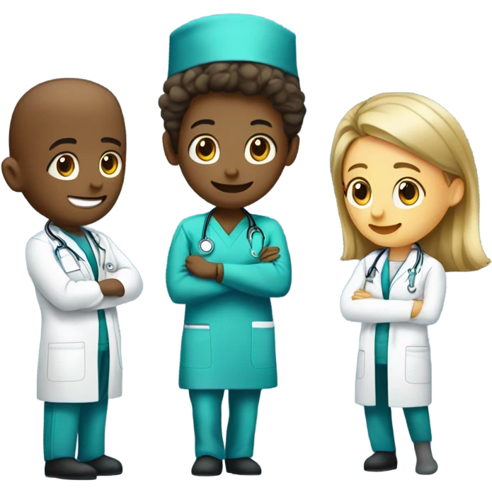  COLLEAGUES - MEDICAL BUT NOT DOCTORS emoji