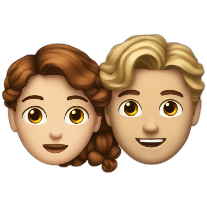 Titanic Kate et Jack emoji