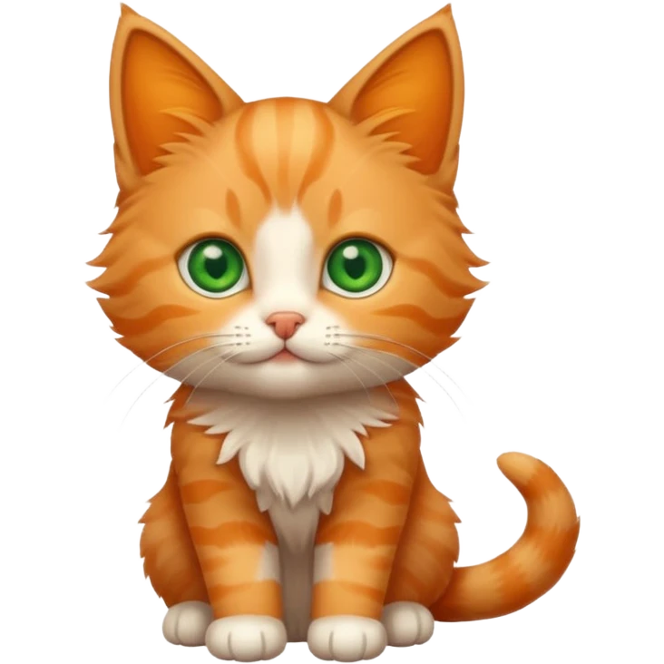 a cute kitten emoji