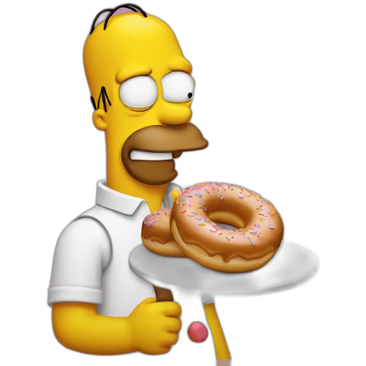 homer donuts emoji