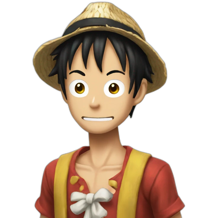 Luffy full body emoji