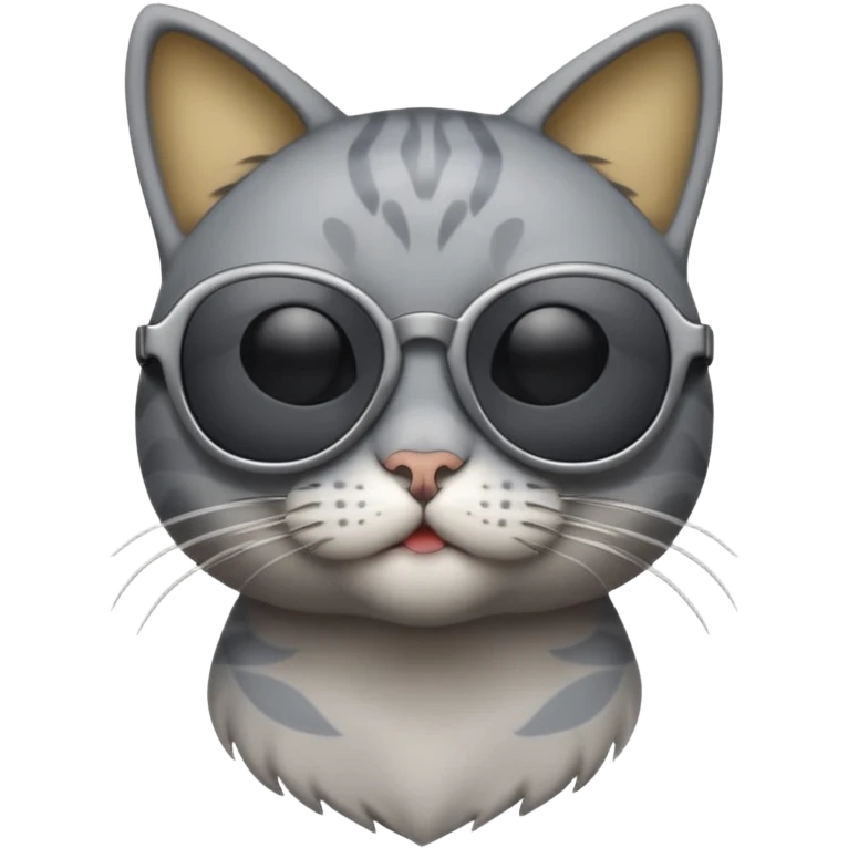 Cat wearing sunglasses emoji