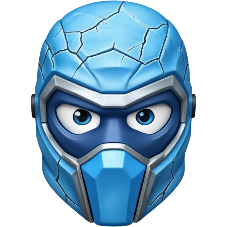 mortal kombat sub zero mask emoji