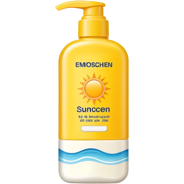 sunscreen emoji