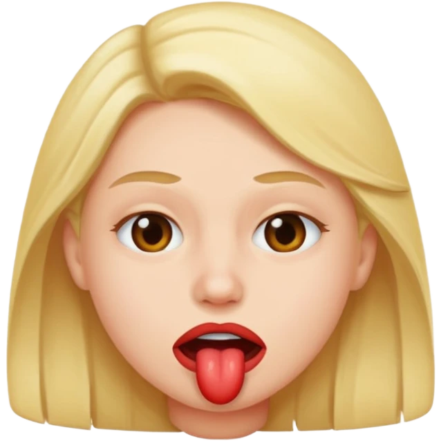 biting lip emoji