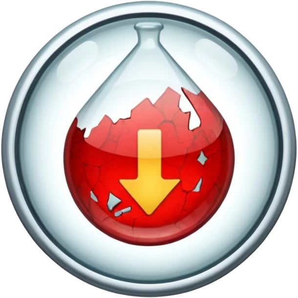 fragile warning emoji