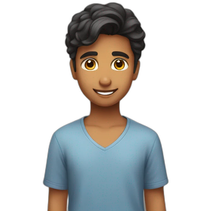A boy who loves name karishma  emoji