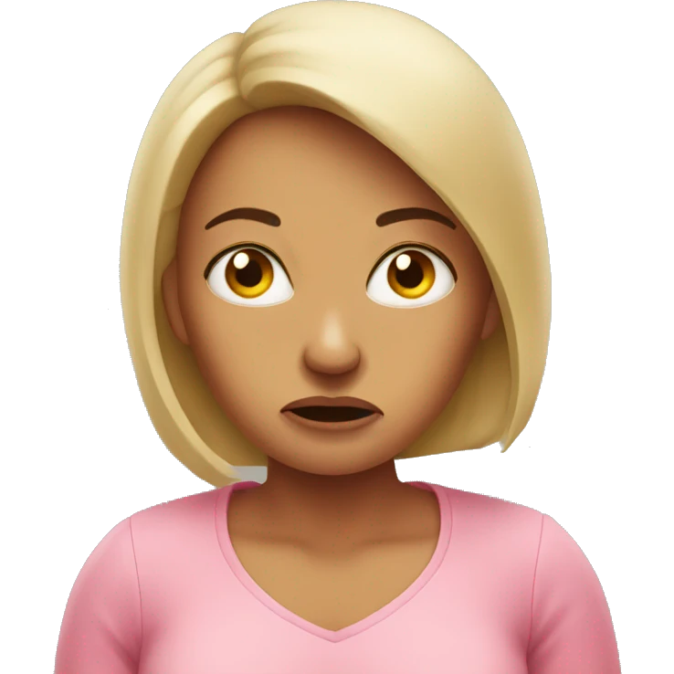 Annoyed mom emoji