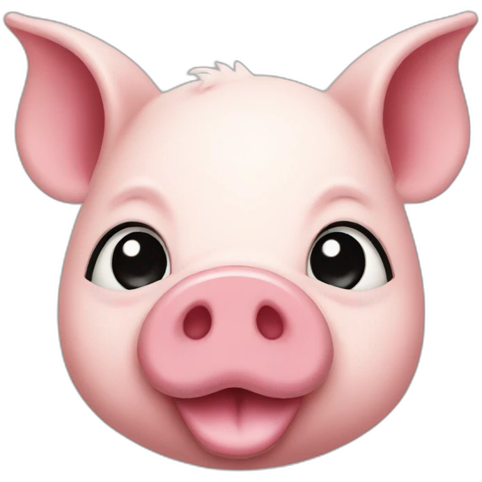 fancy pig emoji