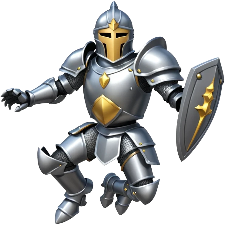 Mega Knight jumping emoji