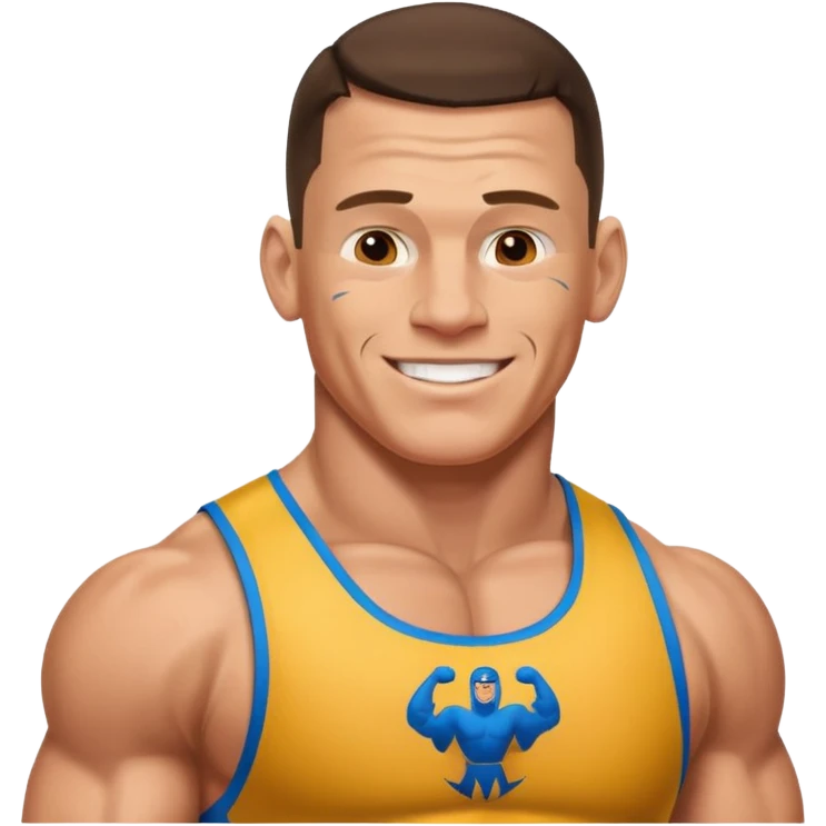 wwe wrestler john cena  emoji