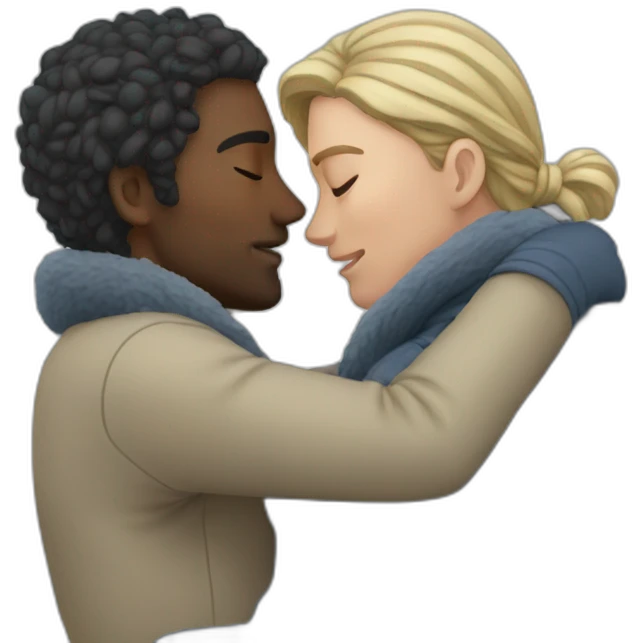 cold embrace emoji