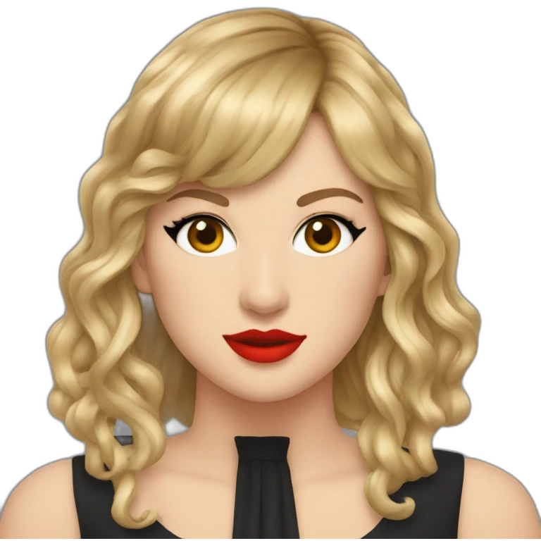 Red Taylor swift emoji