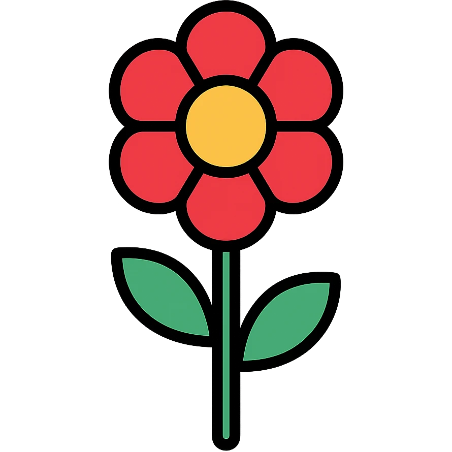 single flower emoji