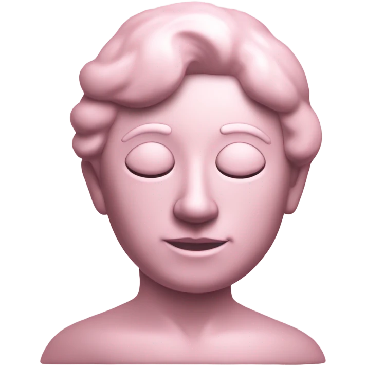 light pink philosophy emoji