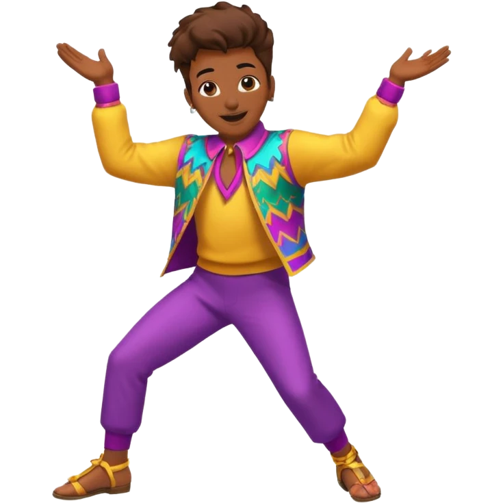 11 crea un emoji de una persona bailando caporal emoji