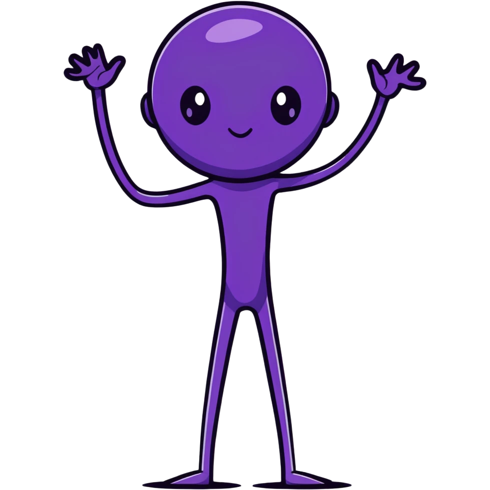 Minecraft Enderman emoji