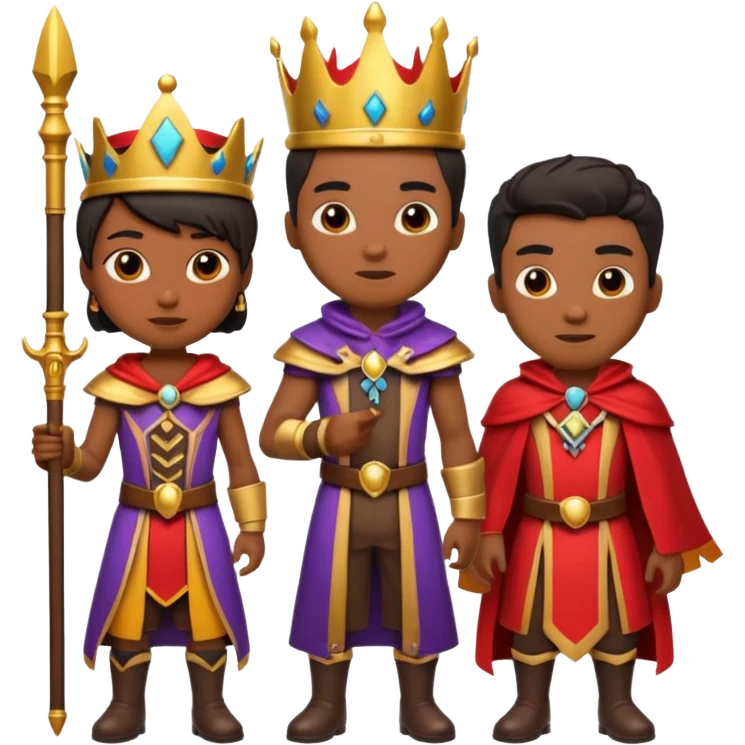 Characters based off of Kingshot the mobile game. emoji