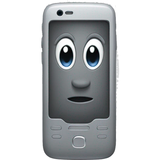 Apple-phone gray color emoji