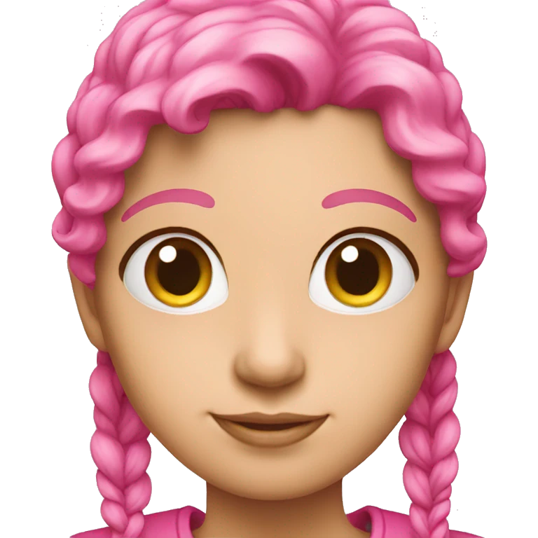 Pink emoji