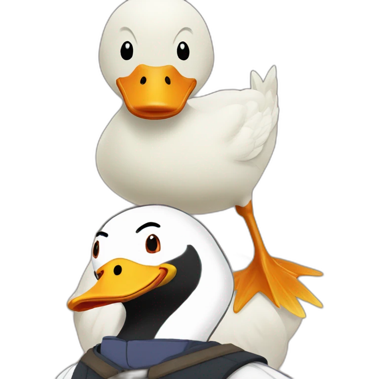Duck loves naruto emoji