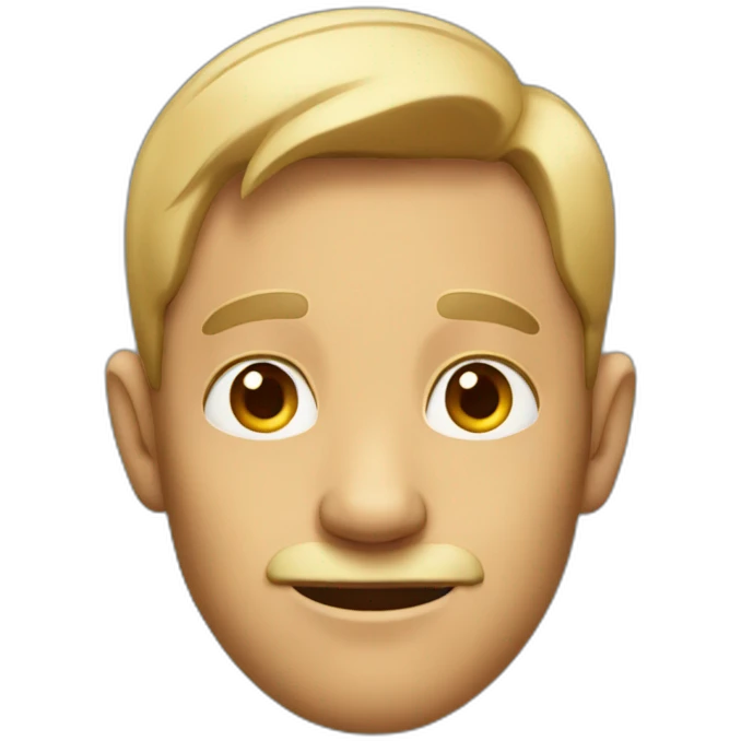 Man with big ears emoji