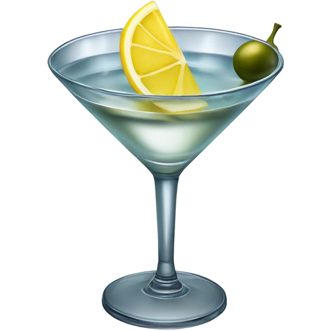 martini emoji