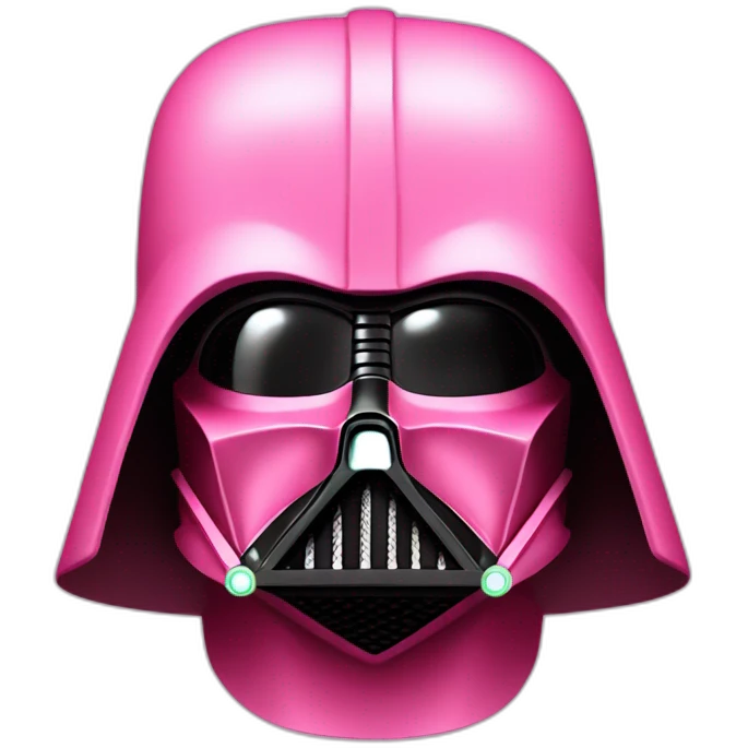 Darti vader pink  emoji