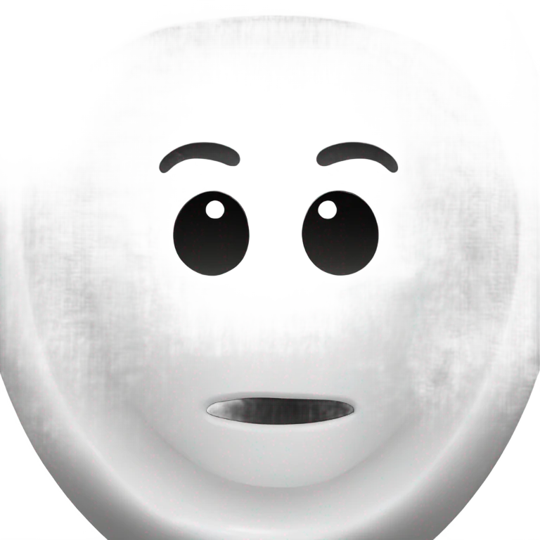 Toilet with a head coming out emoji