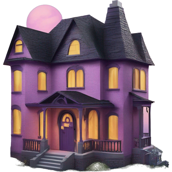 Barbie’s and Batman’s 6 story tall haunted dream house emoji