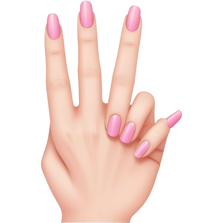 pink middle finger emoji