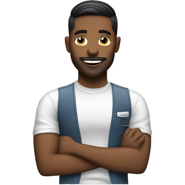 barber doing a fade emoji
