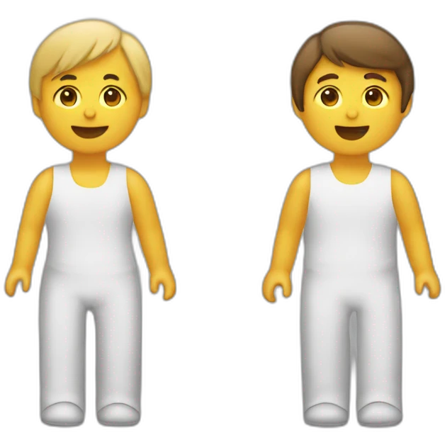 2 personnes qui se font un câlin  emoji