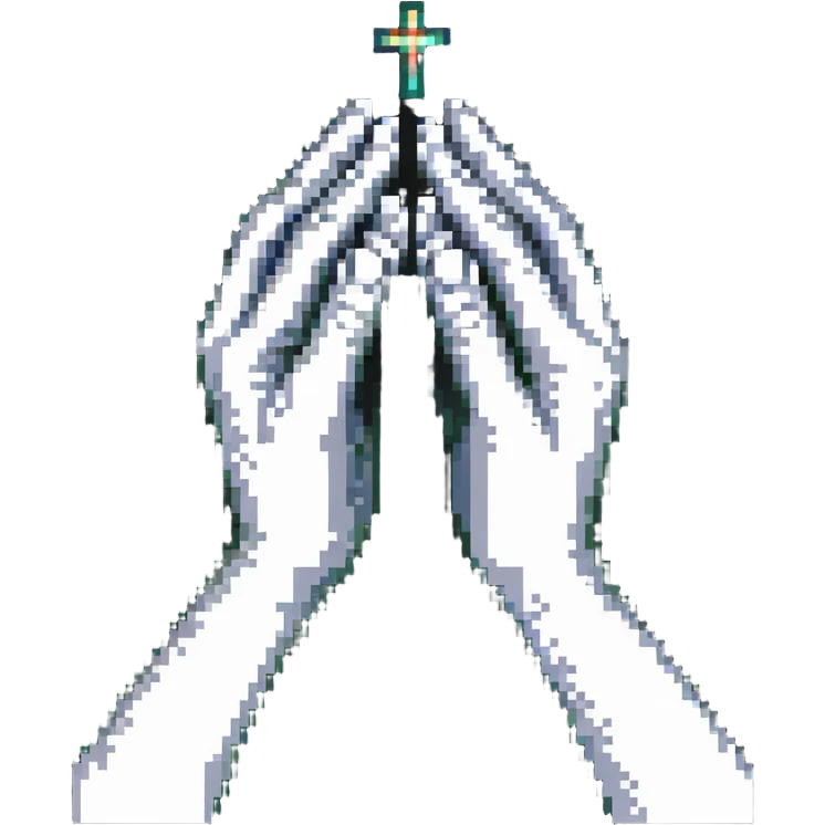 praying hands pressed together emoji