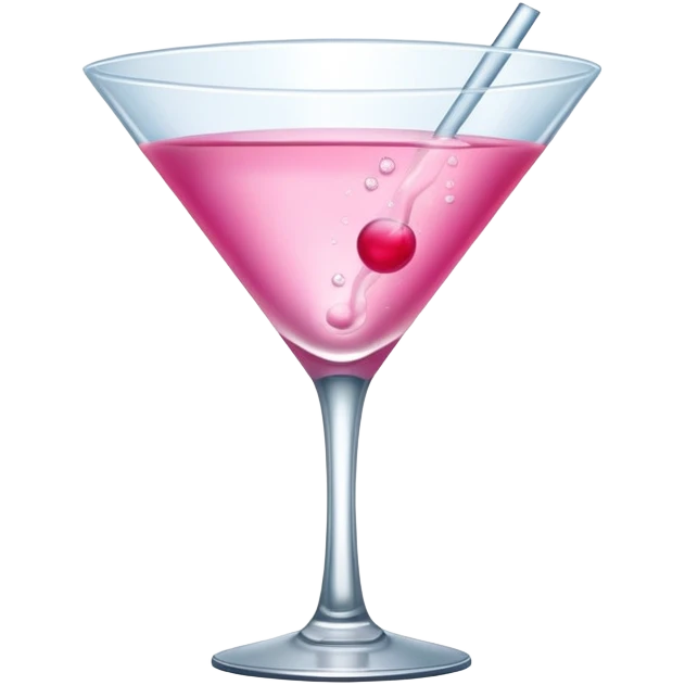 Pink martini emoji