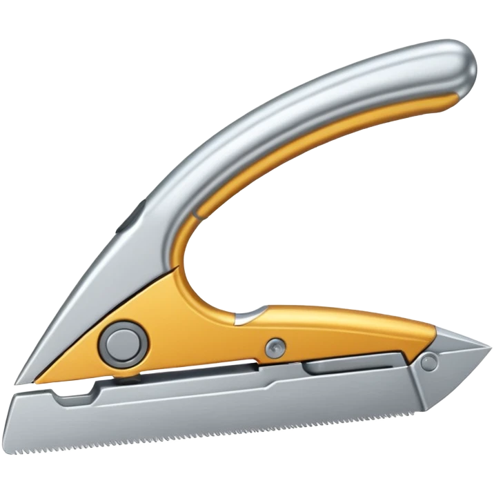 generate me a metalic cutter emoji