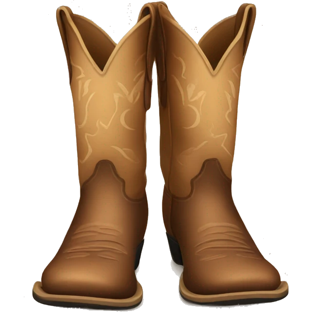 Cowboy boots emoji
