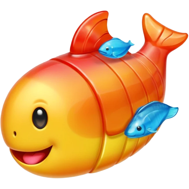 Healthier growth and better concentration with Omega 3 candy. emoji