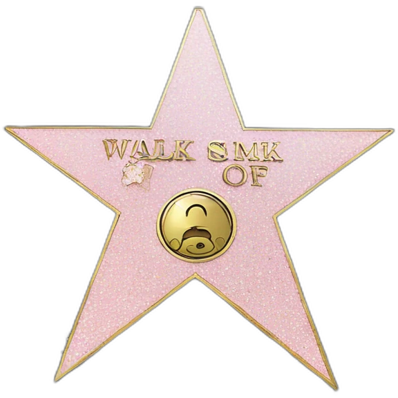 Walk of fame emoji