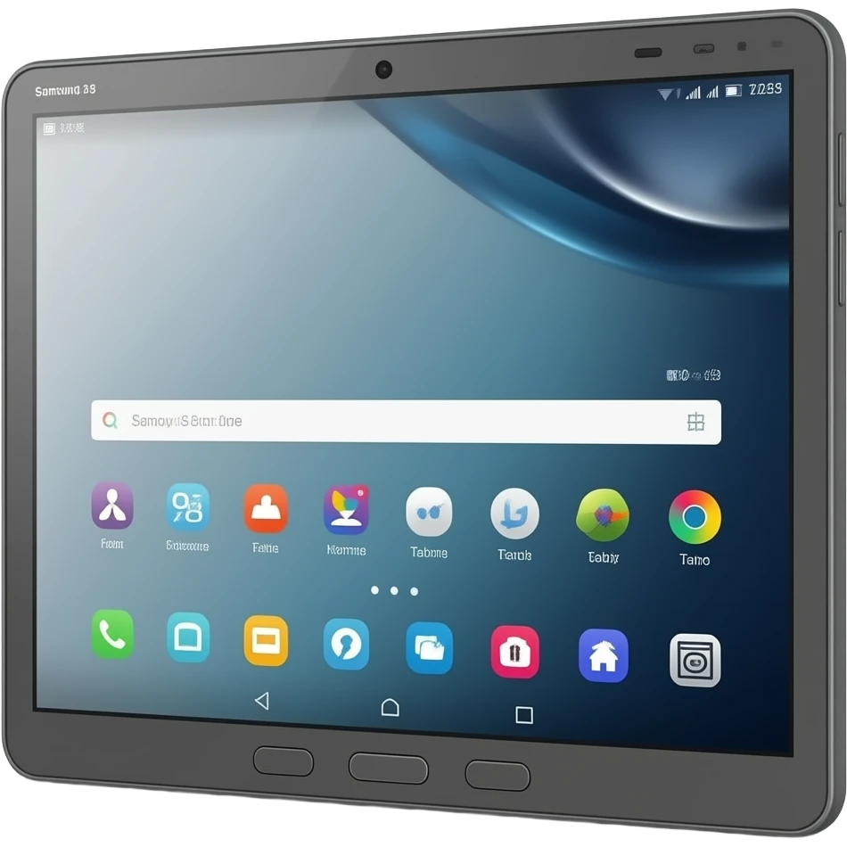 Create a samsung tablet and make it look realistic obviously a tablet emoji