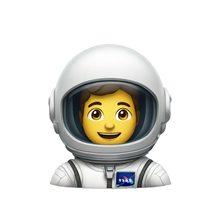 Astronauta en el espacio emoji