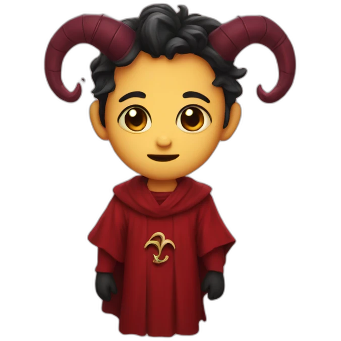 cute satan emoji